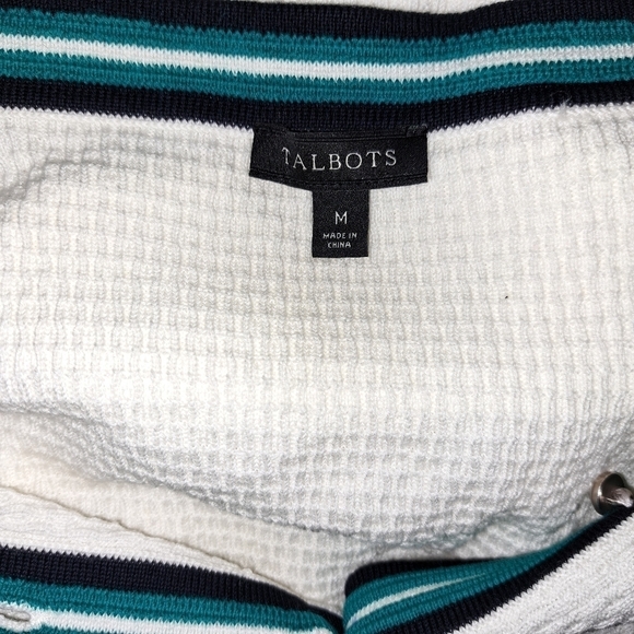 Talbots knitted cardigan size medium - Picture 7 of 7